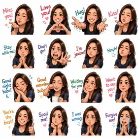 Sample sticker sheet 4