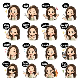 Sample sticker sheet 5